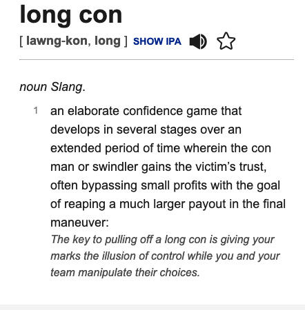 The Long Con